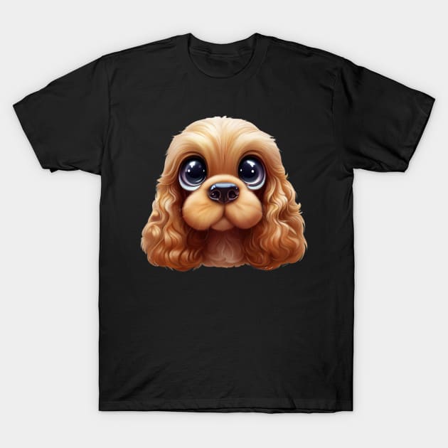 Sweetheart Cocker Spaniel T-Shirt by Art By Mojo